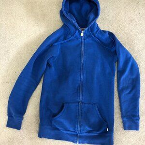 TNA long Hoodie Royal Blue woman's medium
